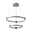 Подвесная Светодиодные люстры Profit Light 6043/2 WHT+CHR - превью 1