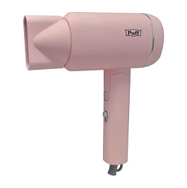 Фен для волос Puff-1801 Pink, розовый, 1,8 кВт