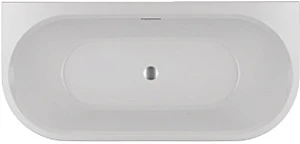 Акриловая ванна Riho Desire Back2wall B089003105 180х84 белая матовая Sparkle System