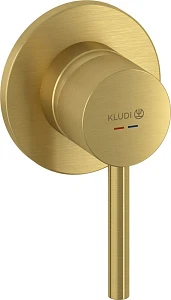 Смеситель для душа Kludi Bozz 38925N076 брашированное золото