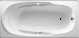 Чугунная ванна Jacob Delafon Adagio 170x80 с отверстиями для ручек E2910-00