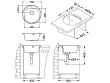 Мойка кухонная Alveus Form 30 LEI-90 - превью 1