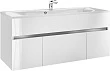 Тумба с раковиной Edelform Amata 120 белый глянец - превью 1