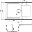 Мойка кухонная Kaiser KMM-5178/5078 BW Black&White - превью 1