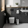 Комплект 2в1 инсталляция 40 см+клавиша смыва черный матовый IB.B081.002.003 - превью 1