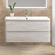 Мебель для ванной BelBagno Albano 100 подвесная, rovere vintage bianco - превью 1