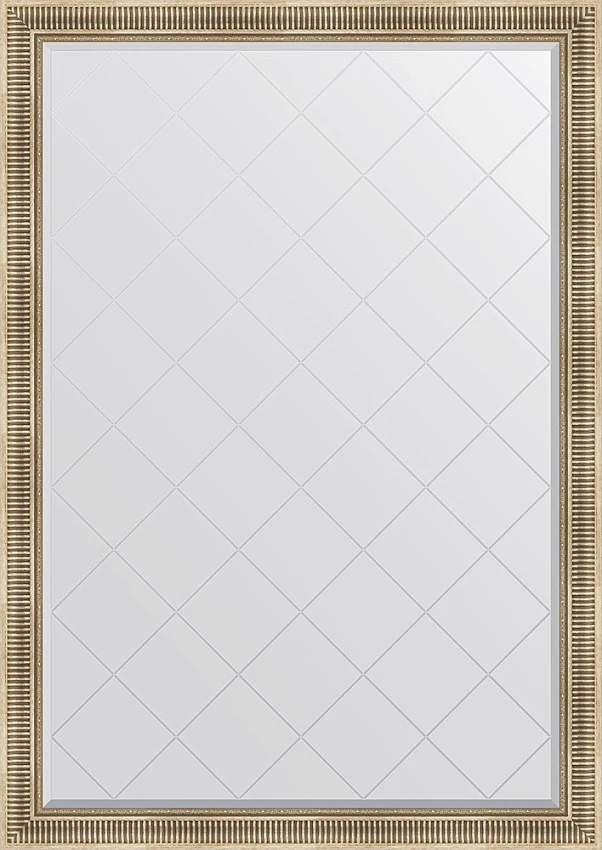 Зеркало Evoform Exclusive-G BY 4497 132x187 см серебряный акведук