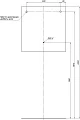 Зеркало Aquanet Гласс 80 белый LED - превью 1