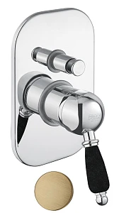 Смеситель Fiore Imperial Black 89ZZ5134 для душа, бронза