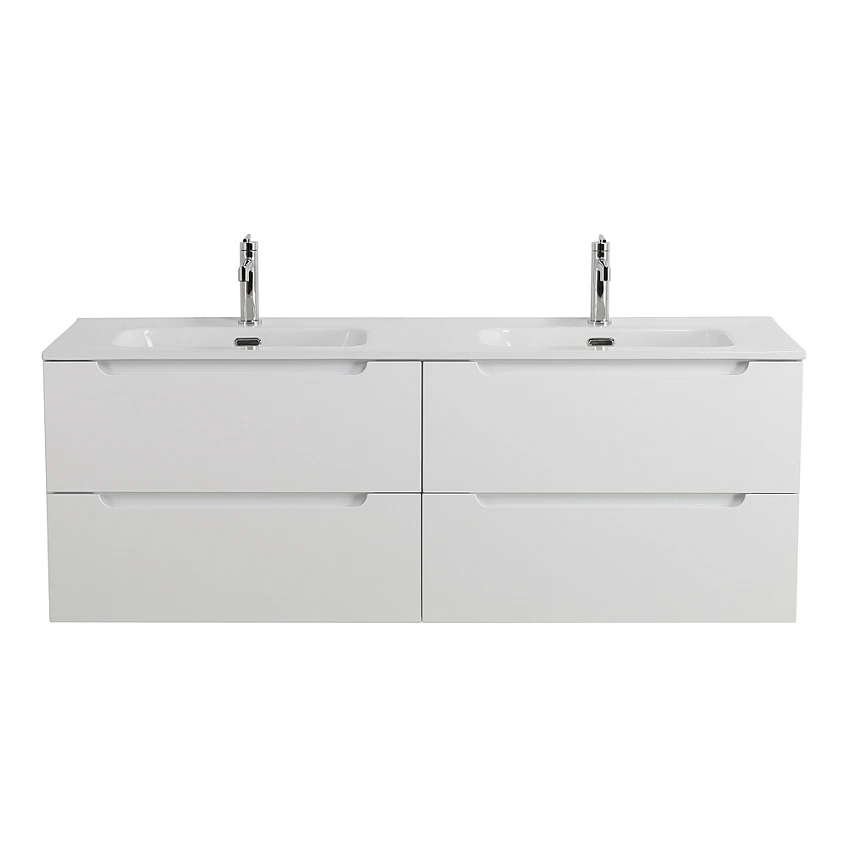 Тумба для комплекта Belbagno Etna 120 подвесная, 4 ящика, Bianco Lucido