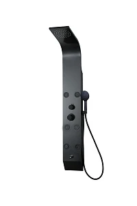 Душевая стойка Taliente ТА-G-A02Bb+s черная