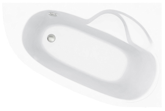 Акриловая ванна Lavinia Boho Bell Pro 3702150R 150х100 правая (Без ножек)