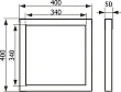Люк напольный Evecs Floor D4040 - превью 2