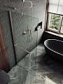 Душевая перегородка Maybah Glass MGD-726-5ш 79х195 см, профиль хром матовый, стекло прозрачное - превью 1