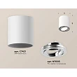 Комплект накладного поворотного светильника Ambrella light XS7421002 SWH/PSL белый песок/серебро пол - превью 1