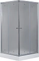 Душевой уголок Timo TL-1102 Fabric Glass с поддоном, 100x100x200 см - превью 1