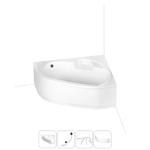 Комплект с ванной Lavinia Boho Bell Pro 202011220