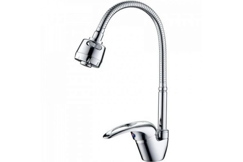 Смеситель для кухни Frap H02 F4302-B с гибгим изливом