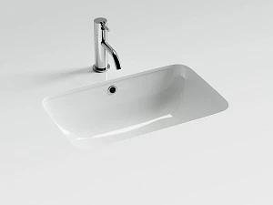Раковина Ceramicanova Element CN7018 встраиваемая снизу 54х36 см, белый