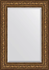 Зеркало Evoform Exclusive BY 3453 70x100 см виньетка состаренная бронза
