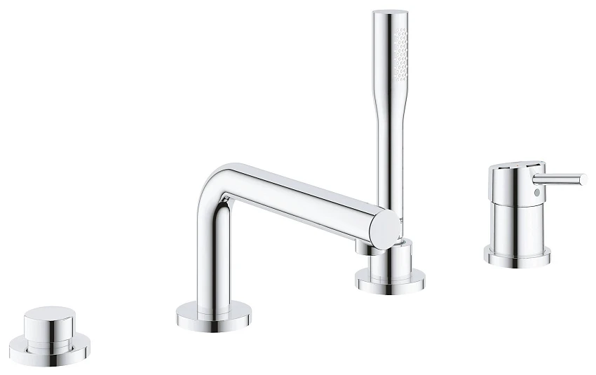Смеситель Grohe Concetto New 19576002 на борт ванны, с ручным душем и переключателем