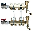 Коллектор Tiemme 1&quot; х 3/4&quot;, латунный, 4 выхода 3870005 - превью 1