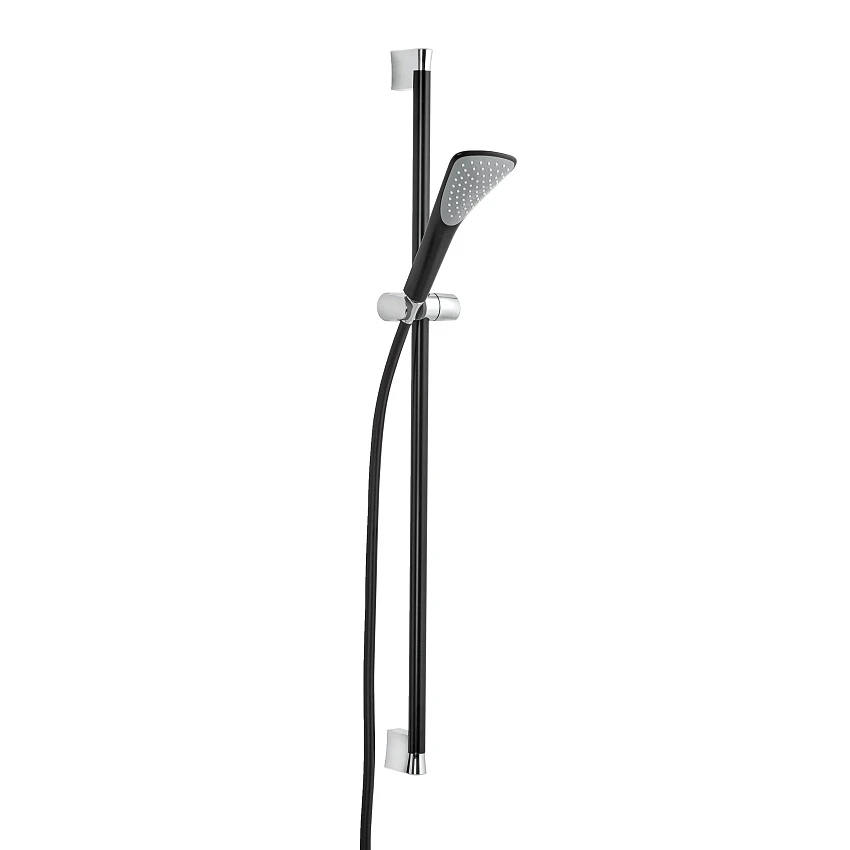 Душевой гарнитур Kludi FIZZ 6764087-00, черный матовый/хром