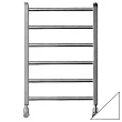 Водяной полотенцесушитель Zehnder Stalox STX-060-045 белый - превью 1