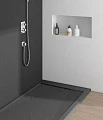 Душевой поддон Esbano Luxe ESP-LX100B 100х100 см, чёрный - превью 2