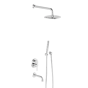 Душевой комплект Damixa Scandinavian Pure 936510000 хром