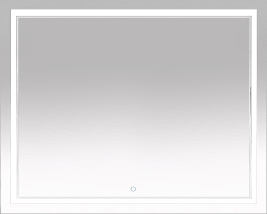 Зеркало Misty Неон 2 LED 100x80, сенсор на зеркале
