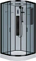 Душевая кабина Niagara Premium NG-6901-01G BLACK 90х90х210 черная - превью 1
