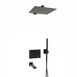 Душевой комплект WasserKRAFT A7458.219.162.302.240.217.220 Thermo черный