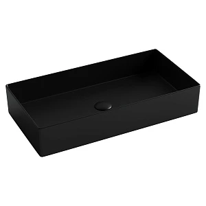 Раковина Ceramicanova Element CN6071MB 70х36 накладная, черный матовый