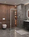 Душевой уголок Cezares Molveno MOLVENO-AHF-31-120/90-C-CR-IV 120х90х195 см, профиль хром, стекло прозрачное - превью 1