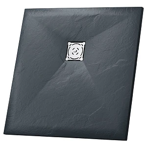 Поддон для душа RGW Stone Tray ST-0100G 100х100 графит