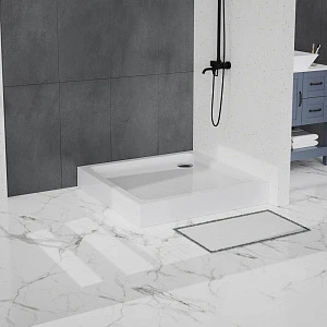 Поддон для душа BelBagno TRAY-BB-A-100-15-W 100х100 белый
