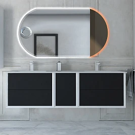 Мебель для ванной Cezares Bellagio 176 grafite