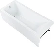 Акриловая ванна Aquanet Bright 170x70 с каркасом - превью 2