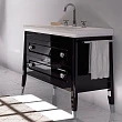 Мебель для ванной Inova Canova Royal 90 черная глянцевая - превью 2