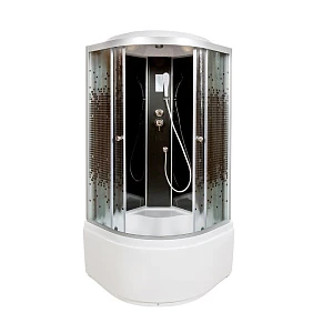 Душевая кабина Deto L 810 с электрикой BLACK