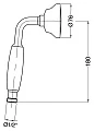 Душевая лейка Migliore Ricambi ML.RIC-33.106.DO - превью 1