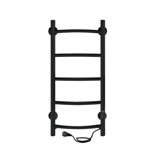 Электрический полотенцесушитель Indigo Arc Lux 70х30 см, черный муар LCALE70-30BRRt