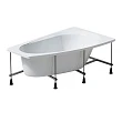 Акриловая ванна Corpanera Milano 150х90 R CN05053WHR асимметричная (без опор) - превью 1