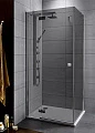 Душевой уголок Radaway Almatea KDJ 90 стекло графит L - превью 2