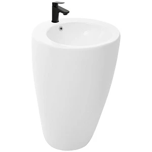 Раковина WeltWasser SK LEERBACH 4949 GL-WT напольная 49х49х82 см
