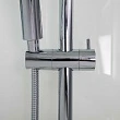 Душевая кабина Esbano Elegancia ESW-108CKR 100х80х215 стекло прозрачное, профиль белый - превью 2