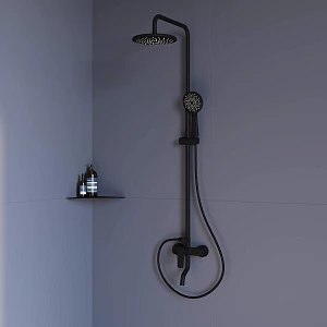 Душевая стойка RGW Shower Panels SP-25B черная