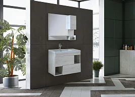 Мебель для ванной Onika Санторини 80.13 дуб белый крафт