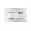 Комплект 2 в 1 инсталляция+клавиша смыва хром матовый Bettoserb Sava Free Standing SFS40006472 - превью 1